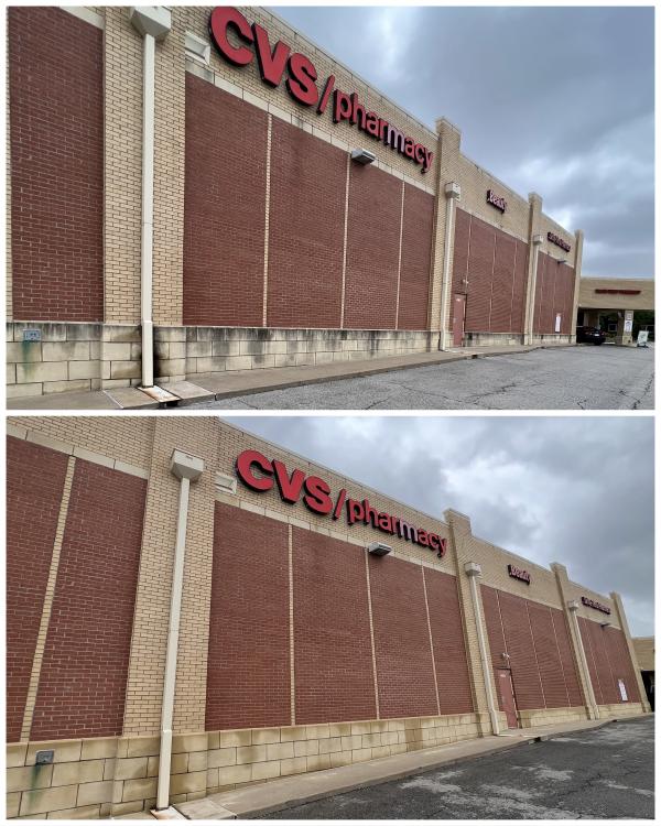 CVS Store Powerwashing in Tulsa, OK